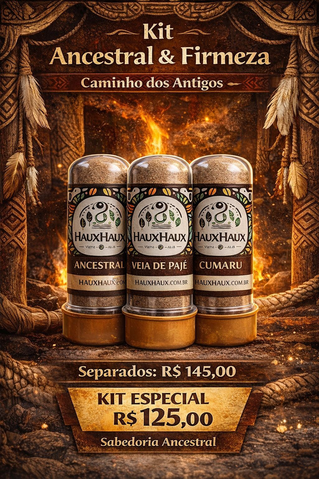 KIT ANCESTRAL & FIRMEZA — Haux Haux