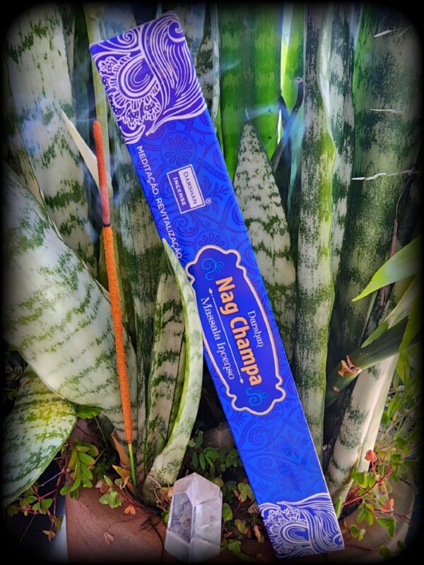 Incenso Nag Champa Indiano Massala - Darshan Blue